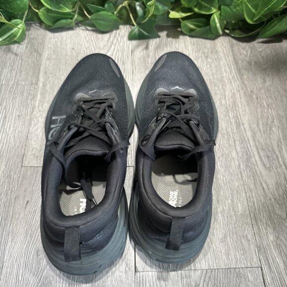 Hoka One One Bondi 8 2E Wide Triple Black - 1127953-BBLC Running Shoes main image 7